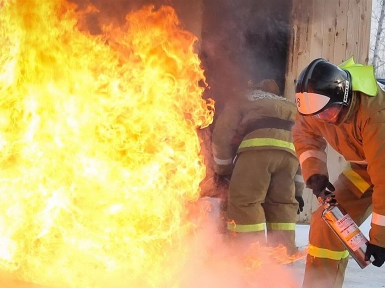 Жертв или пострадавших в результате возгорания нет
