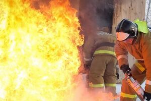 Жертв или пострадавших в результате возгорания нет