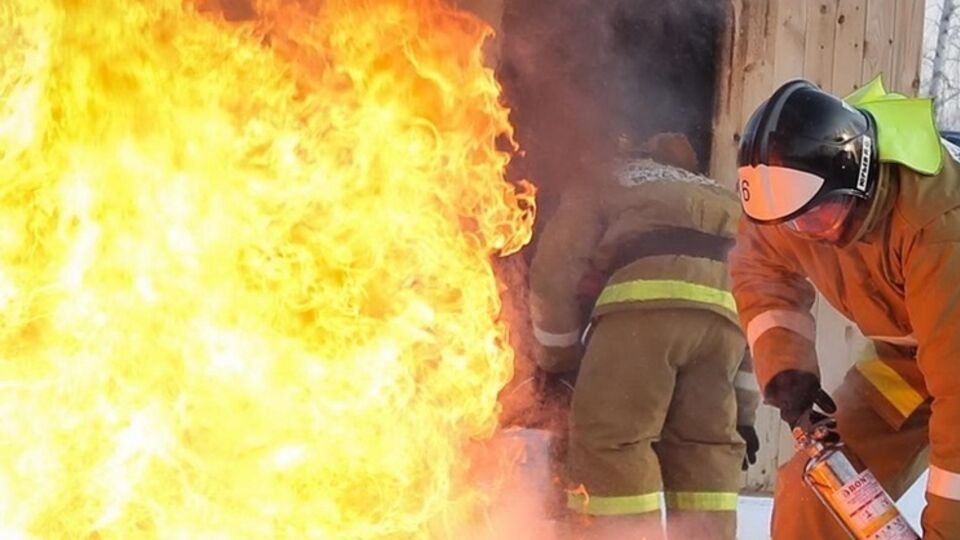 Жертв или пострадавших в результате возгорания нет