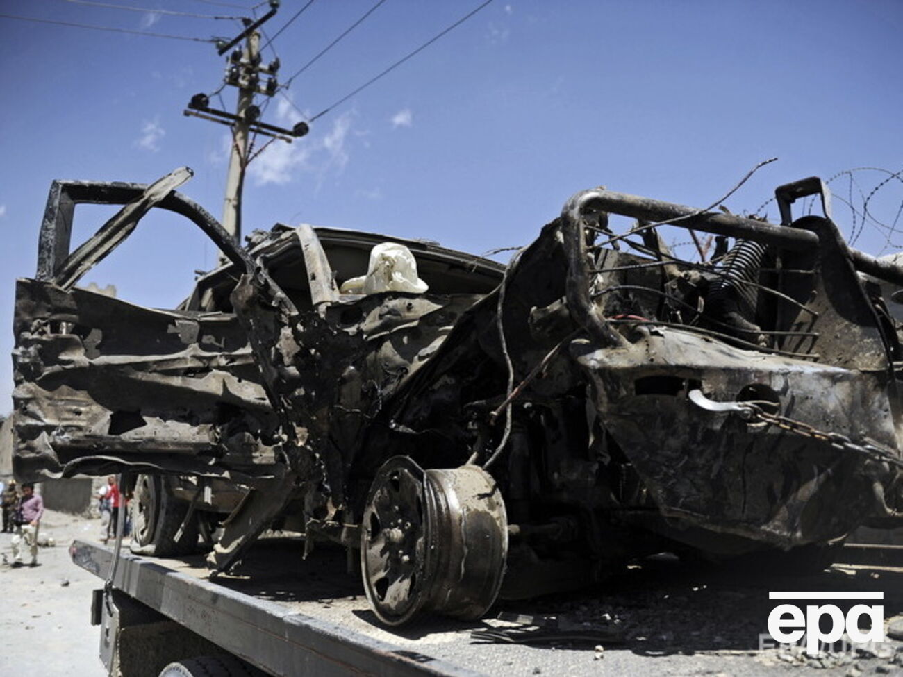 Террорист-смертник подорвал себя рядом с международной колонной