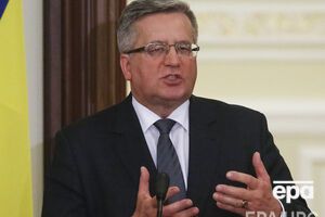Коморовский: Мы не можем быть более украинскими, чем сами украинцы