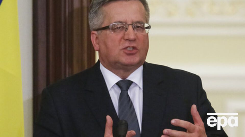 Коморовский: Мы не можем быть более украинскими, чем сами украинцы