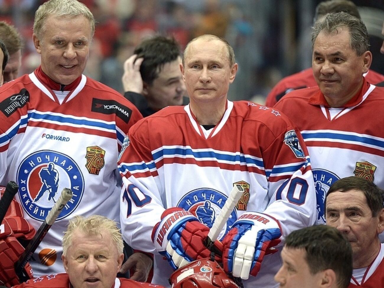 Владимир Путин забил восемь голов