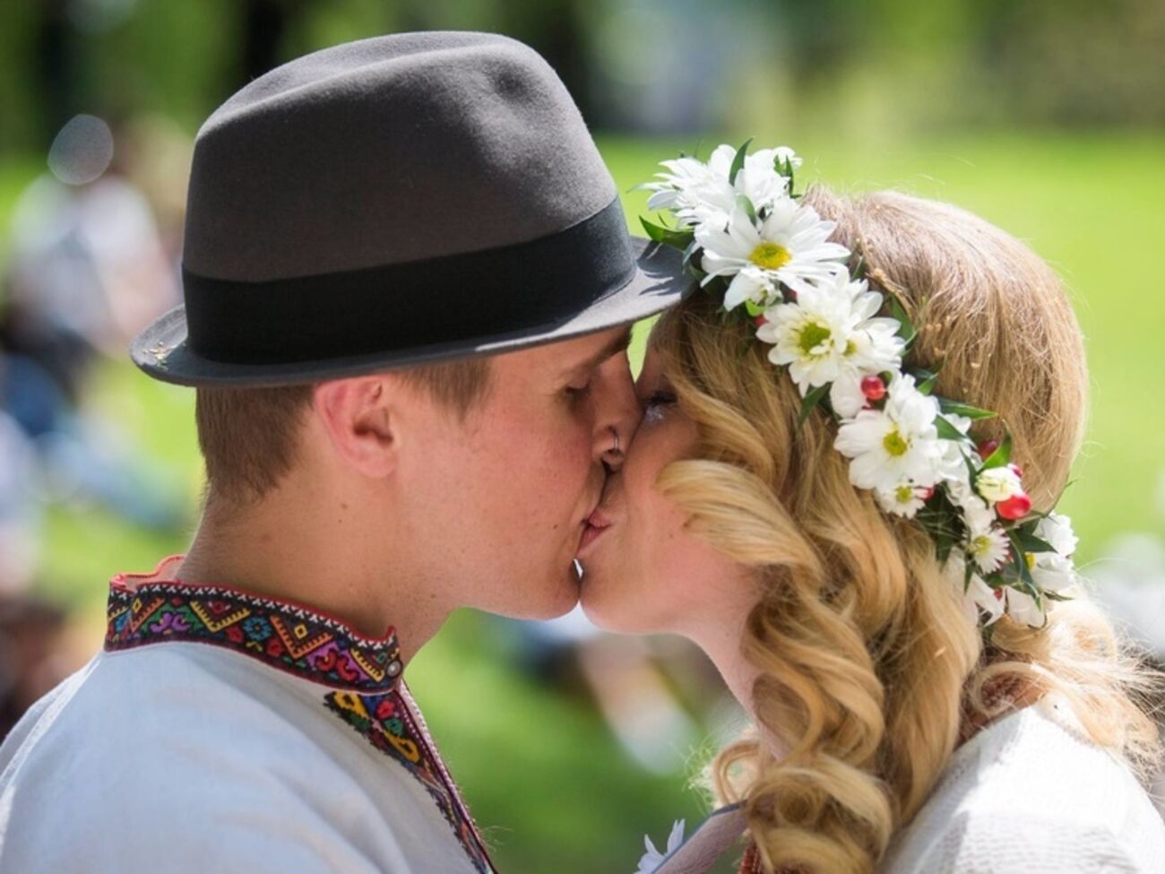 В Канаде отпраздновали свадьбу украинцев, познакомившихся на Майдане. Фоторепортаж