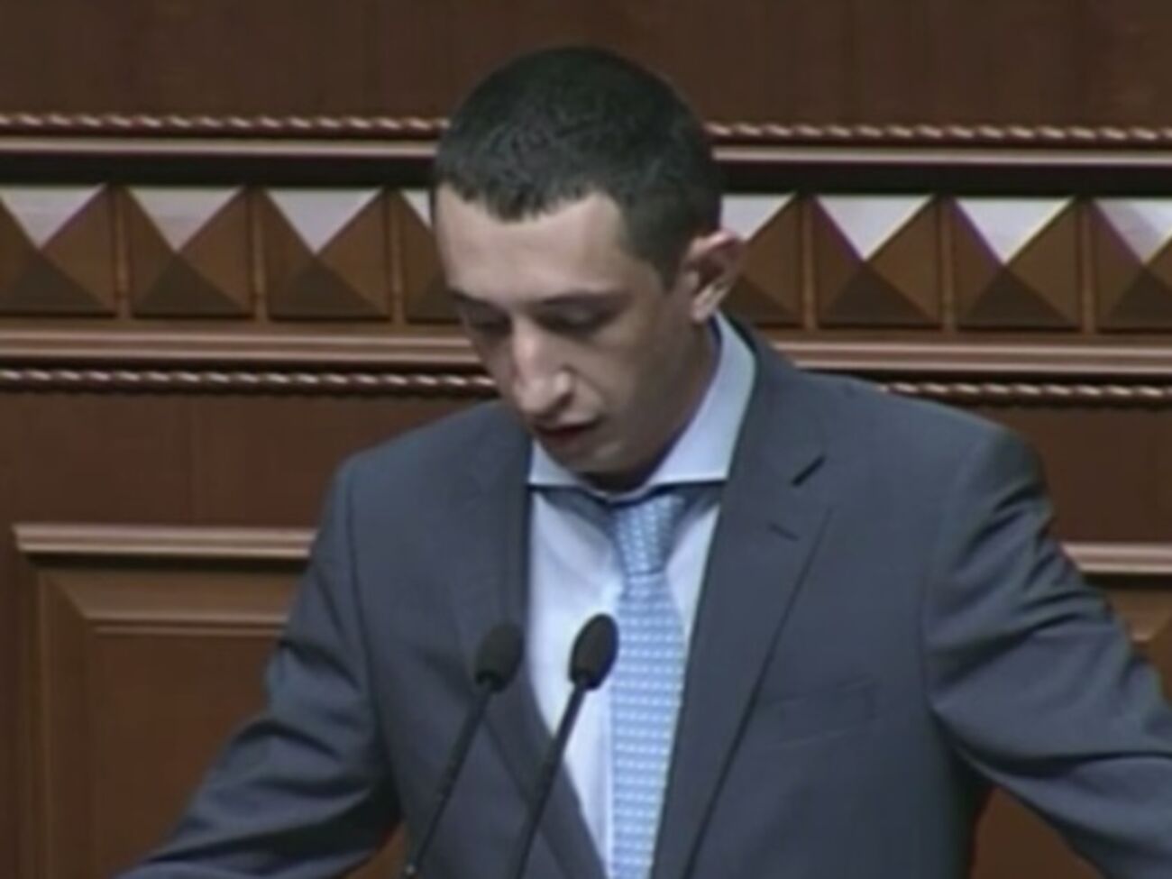 Андрей Немировский прочитал присягу вторично