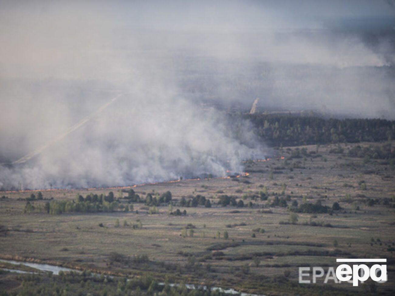 Радиация в горящих лесах не превышает норму