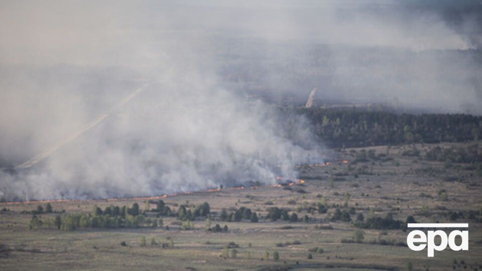 Радиация в горящих лесах не превышает норму