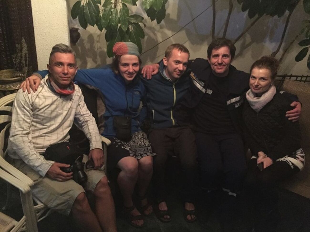 Шкиряк встретился с украинцами в Непале