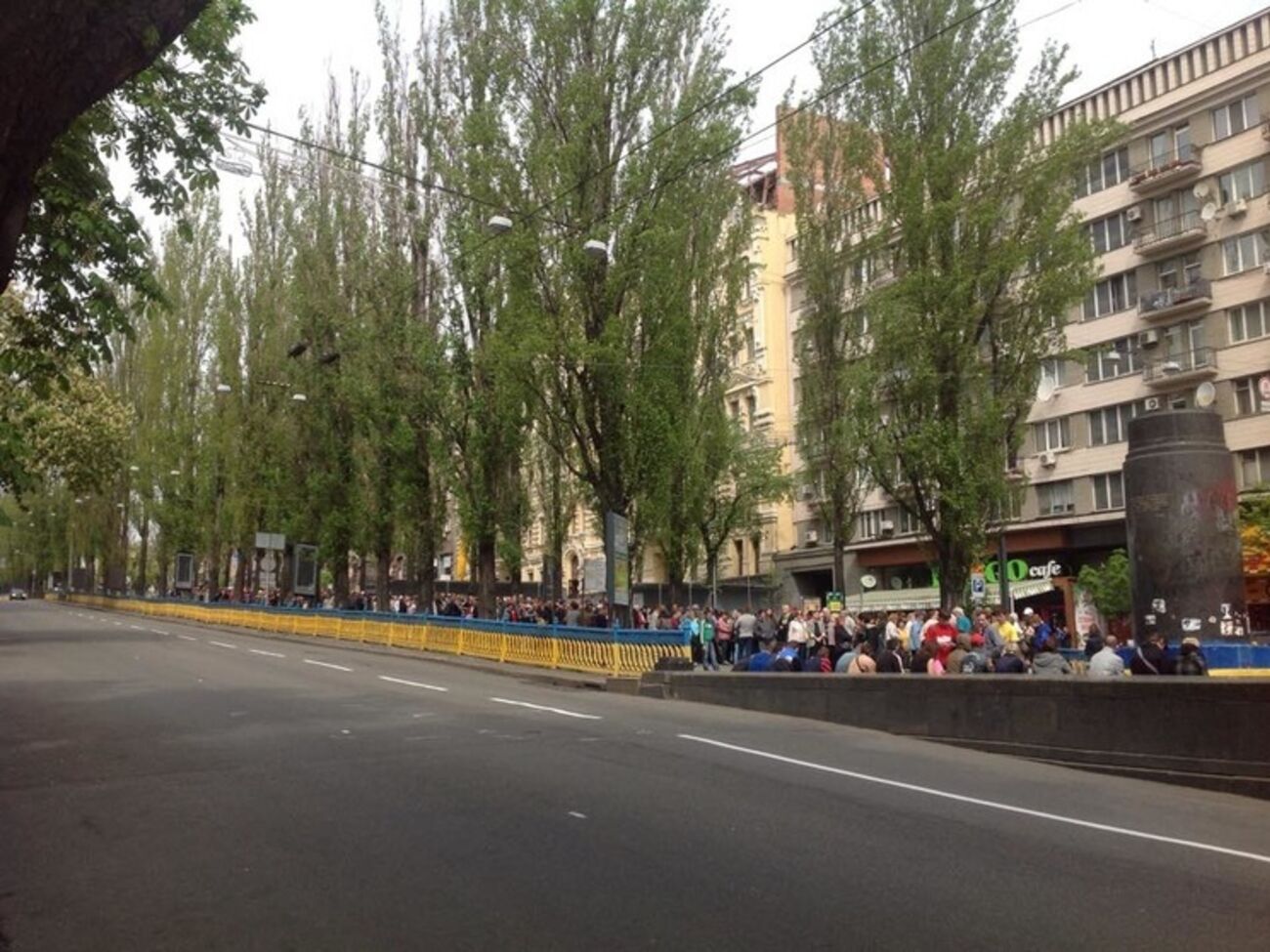 В Киеве митинг