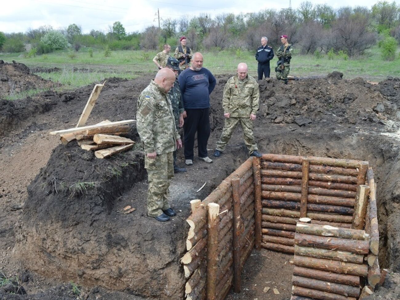 Москаль заявил, что строительство завершится в течение двух недель