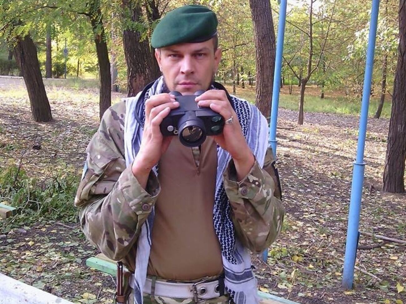 Боец Актер, погибший под Станицей Луганской