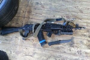 Оружие погибшего диверсанта