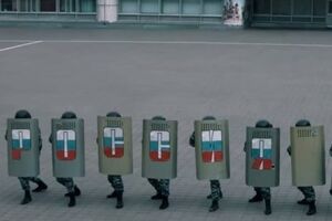Московский ОМОН и "Офицеры России" сняли ролик в поддержку певицы Гагариной на "Евровидении-2015". Видео
