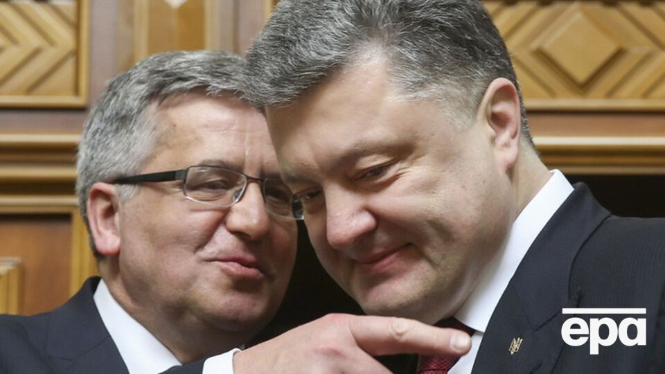 Бронислав Коморовский и Петр Порошенко