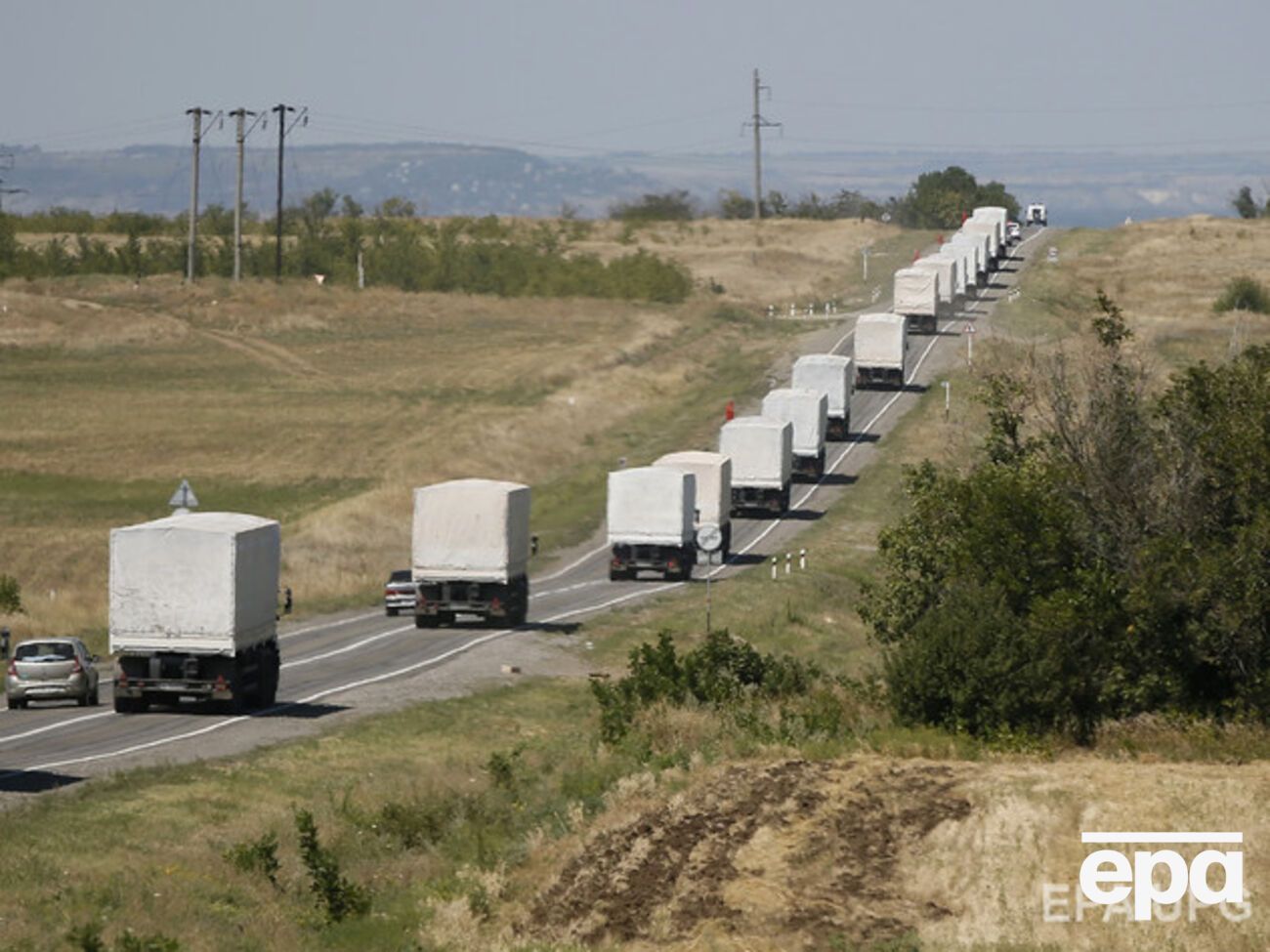 В РФ заявили, что доставят на Донбасс продукты питания