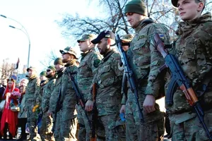 Батальон "Сечь" выполняет боевые задачи в поселке Пески и городе Авдеевка Донецкой области