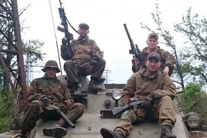 Российские военные на Донбассе