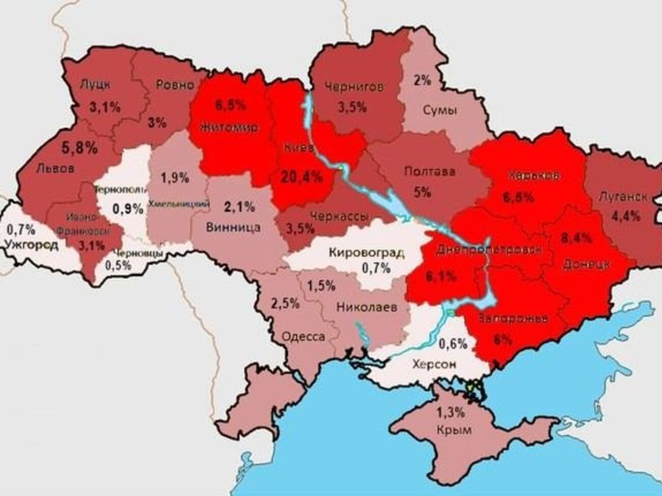 Больше всего бойцов "Азова" дали Киевская, Донецкая, Харьковская и Житомирская области