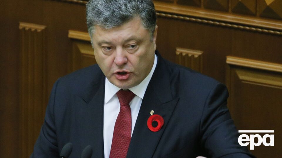 Порошенко заявил, что у Украины достаточно доказательств российской агрессии на Донбассе