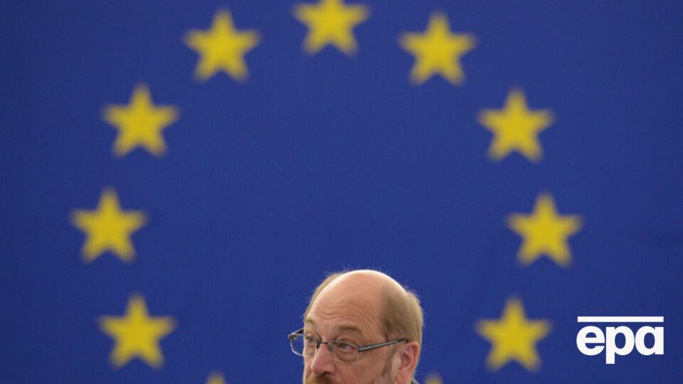 Президент Европарламента Мартин Шульц