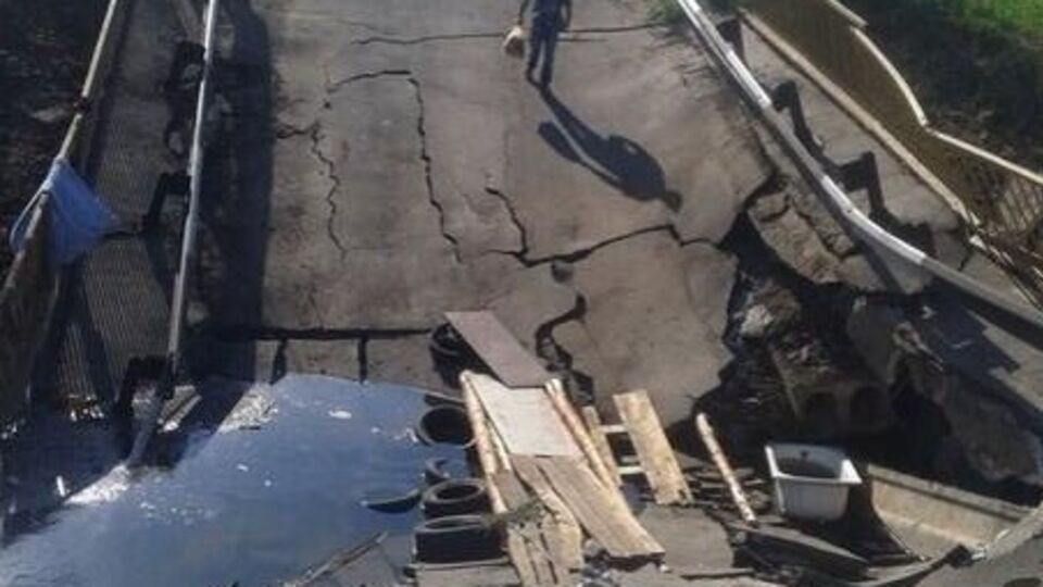 Москаль: Через мост в Станице Луганской на украинскую территорию проникают диверсанты