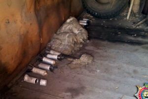 Снаряды лежали в гараже