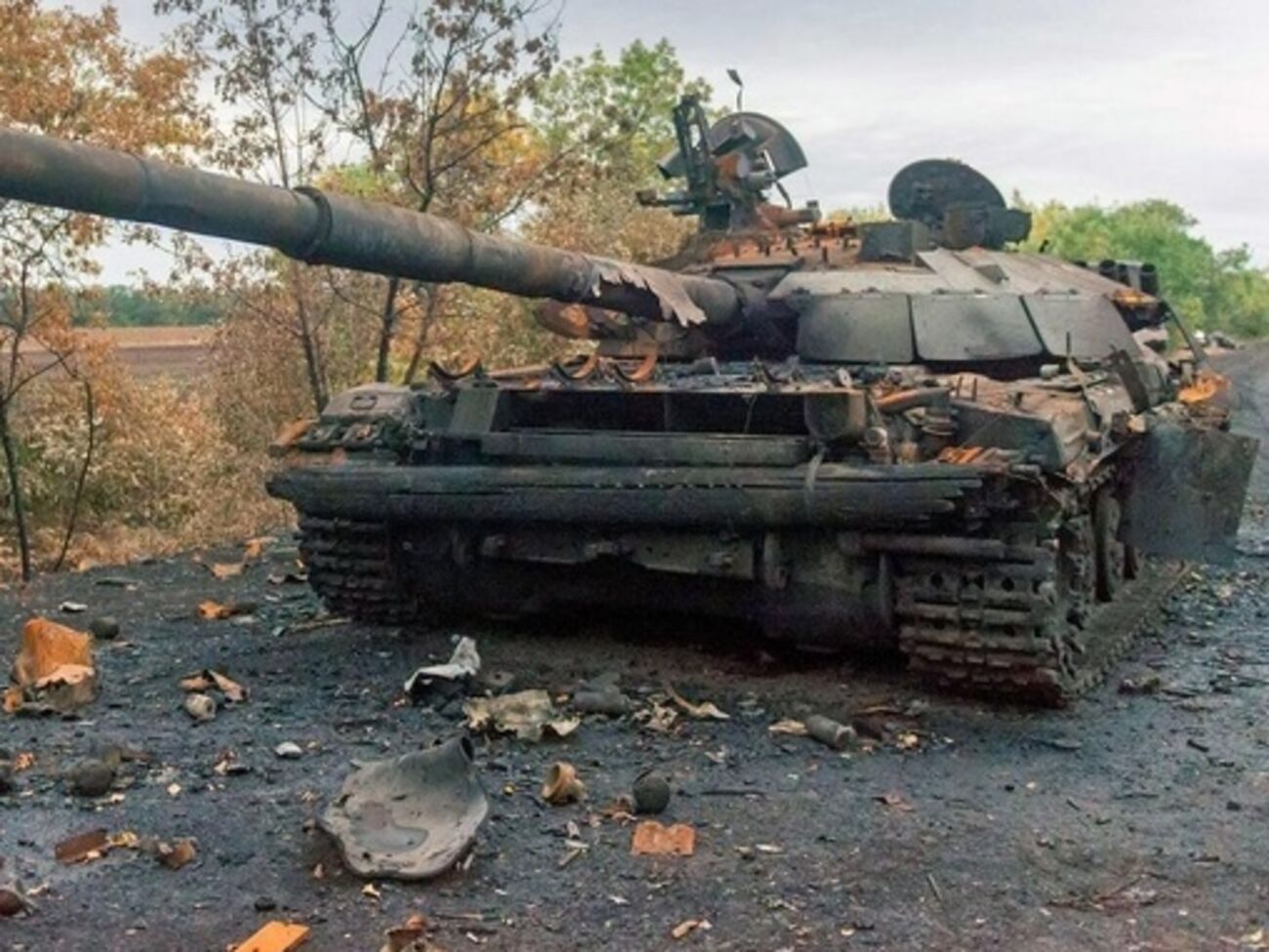 Военным выплачивают вознаграждения за подбитую технику