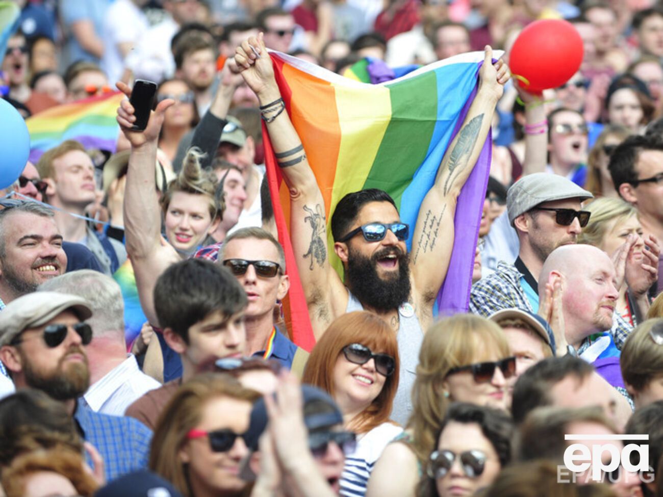 В Ирландии состоялся референдум по вопросу легализации однополых браков, побеждают сторонники легализации. Фоторепортаж