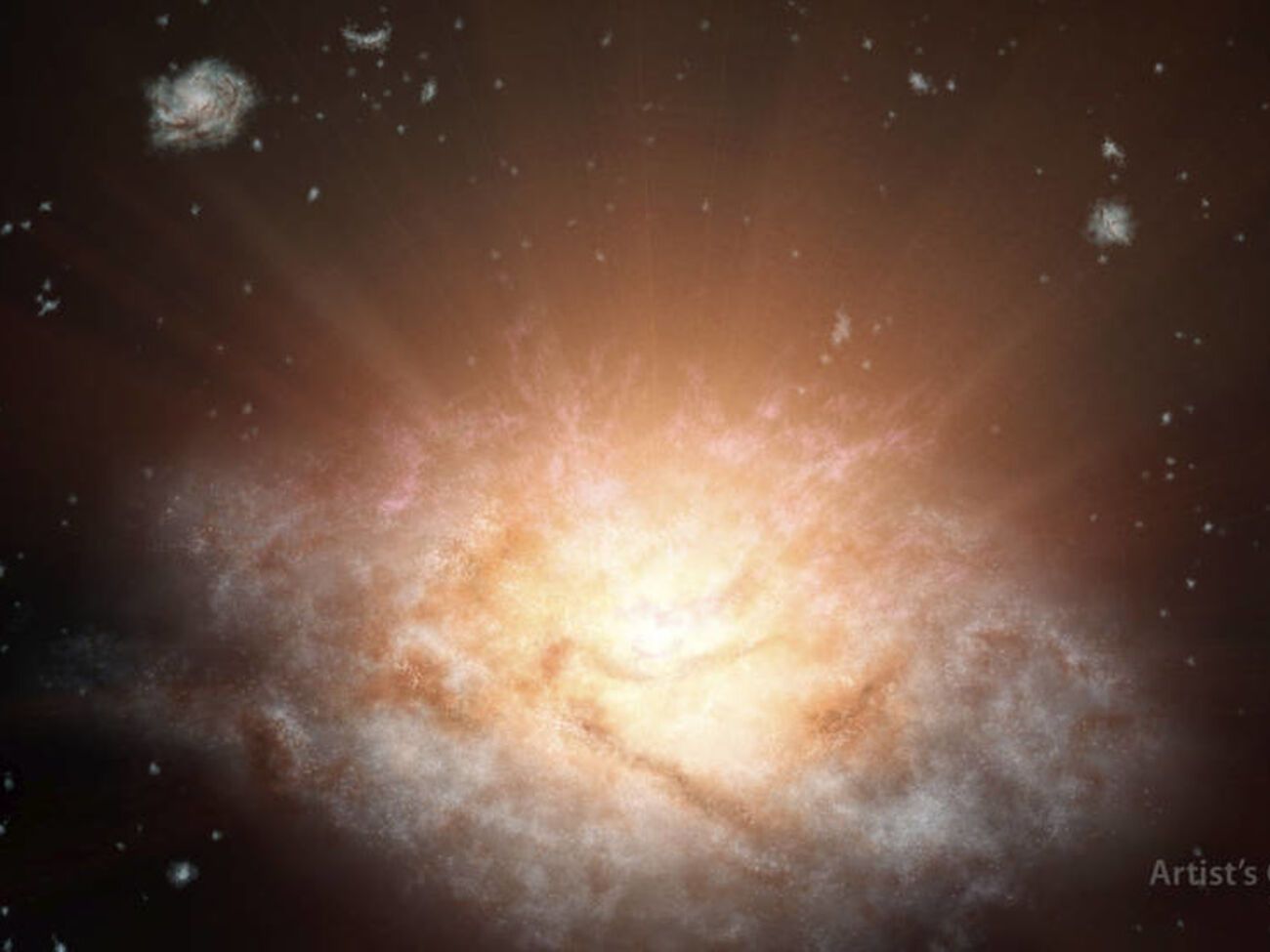 Галактика гораздо ярче Солнца