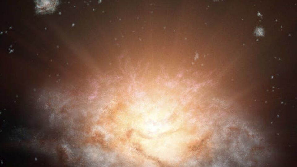 Галактика гораздо ярче Солнца