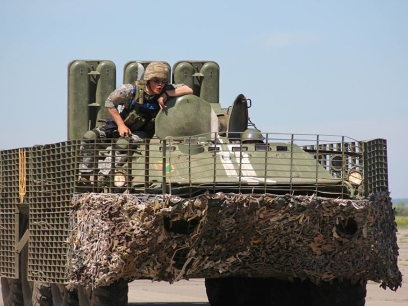 Военные провели учения