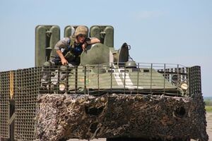 Военные провели учения