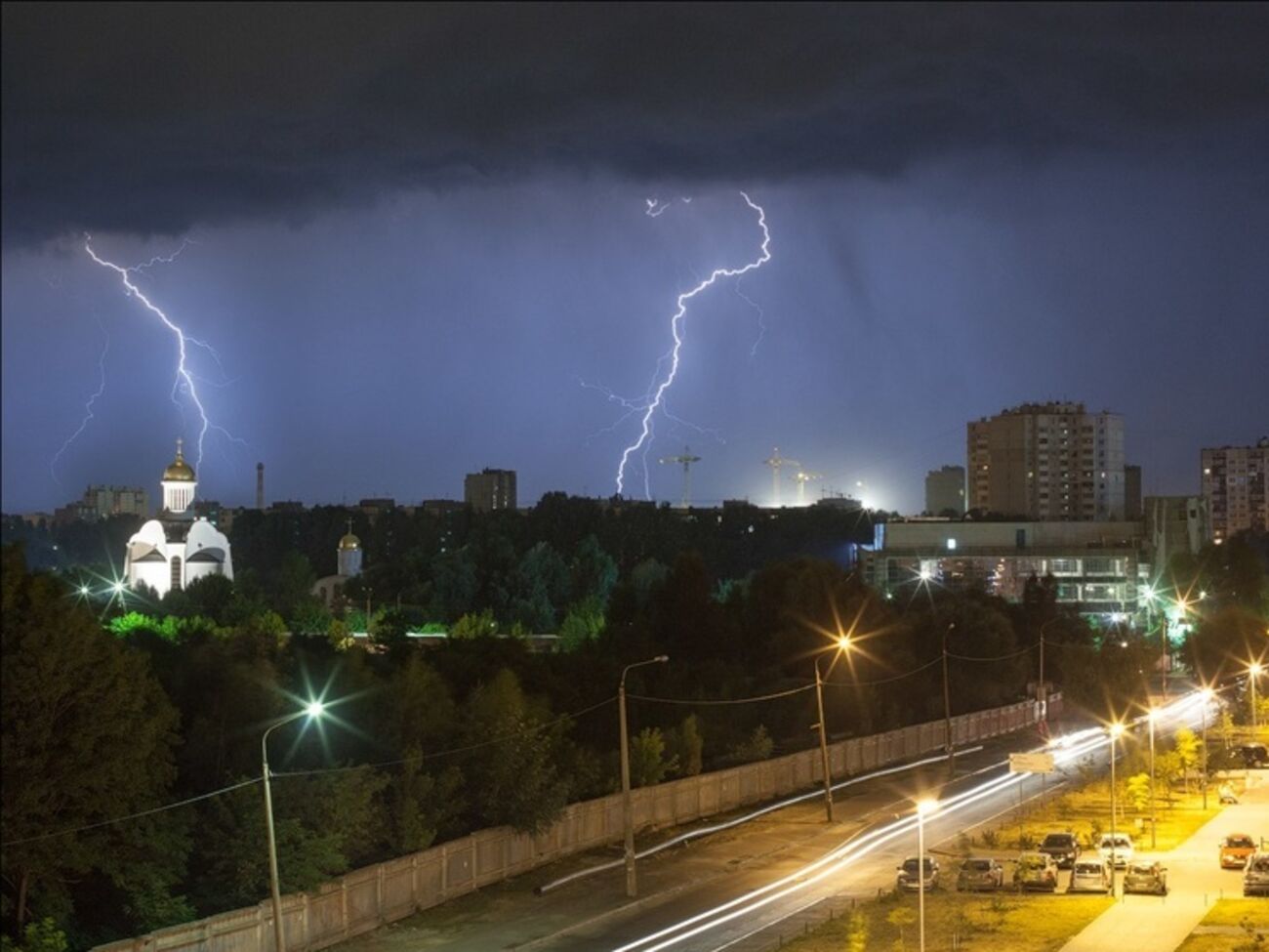 26 мая в Киеве ожидаются грозы