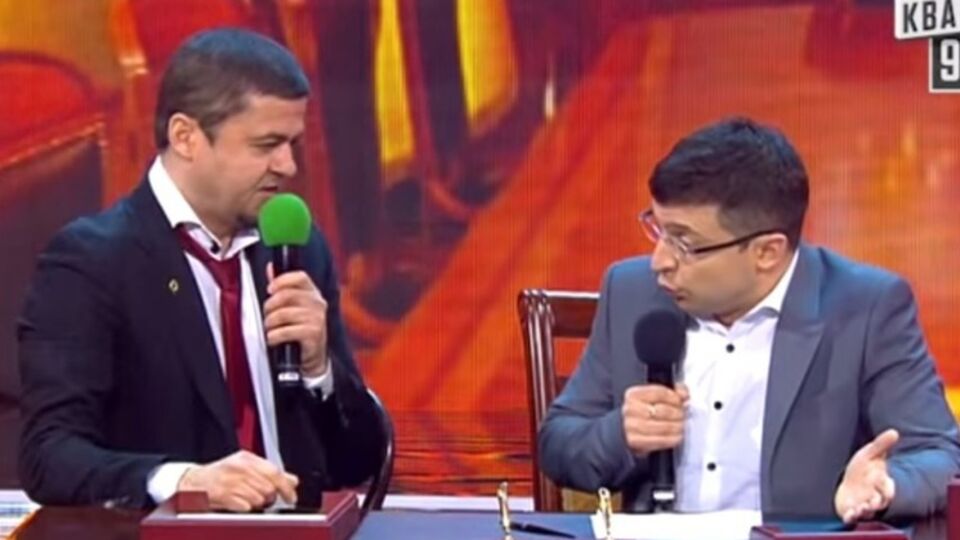 "Вечерний квартал" спародировал Порошенко и Коломойского
