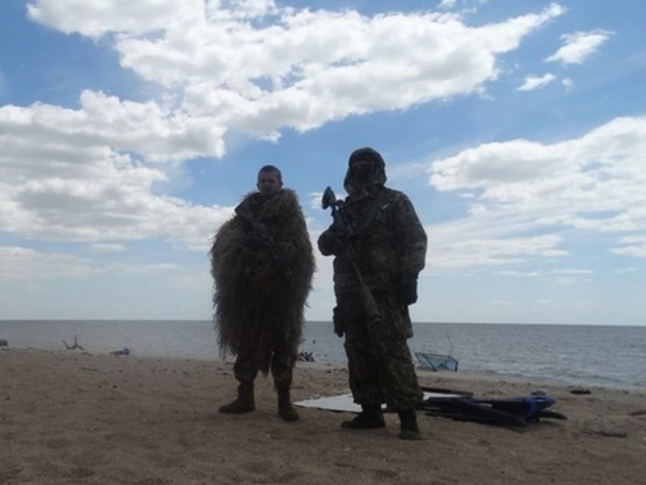 По словам Горбунова, около 20.20 боевики закончили обстрел Широкино с использованием САУ