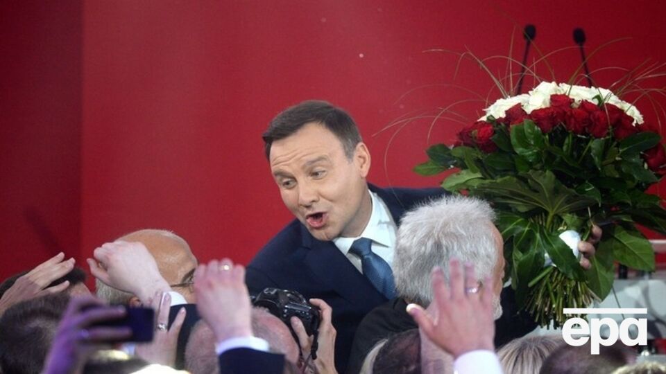 Победитель президентских выборов в Польше Анджей Дуда