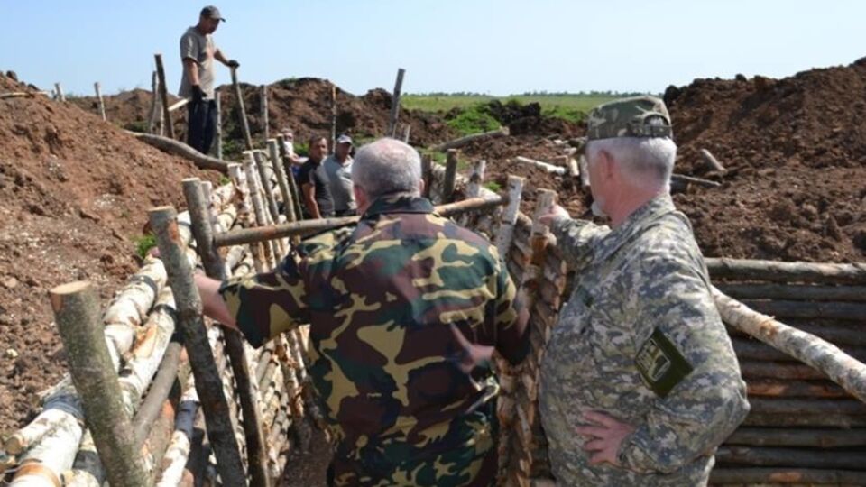 Кихтенко и Галушко побывали на одном из опорных пунктов отдельного подразделения на горловском направлении