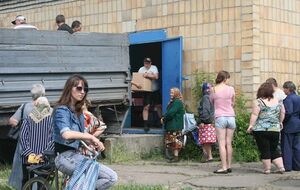 Пресс-центр АТО: До войны в Орловке проживало около 700 человек, сейчас – не более 350