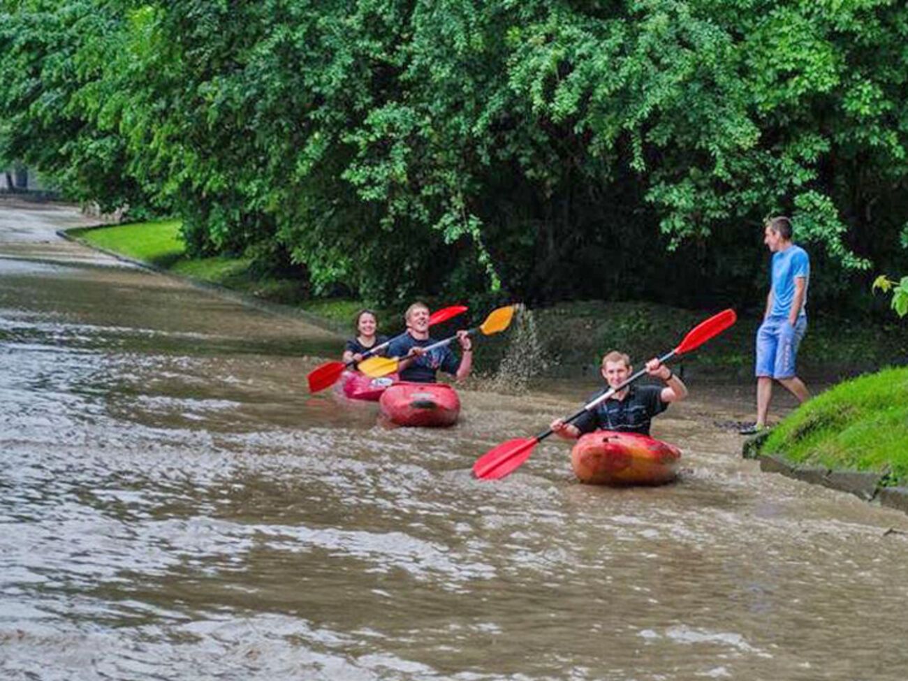 Львов затопило