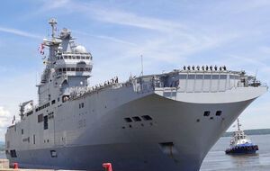 Российский чиновник получил выговор за сообщение об отказе РФ от "Мистралей"