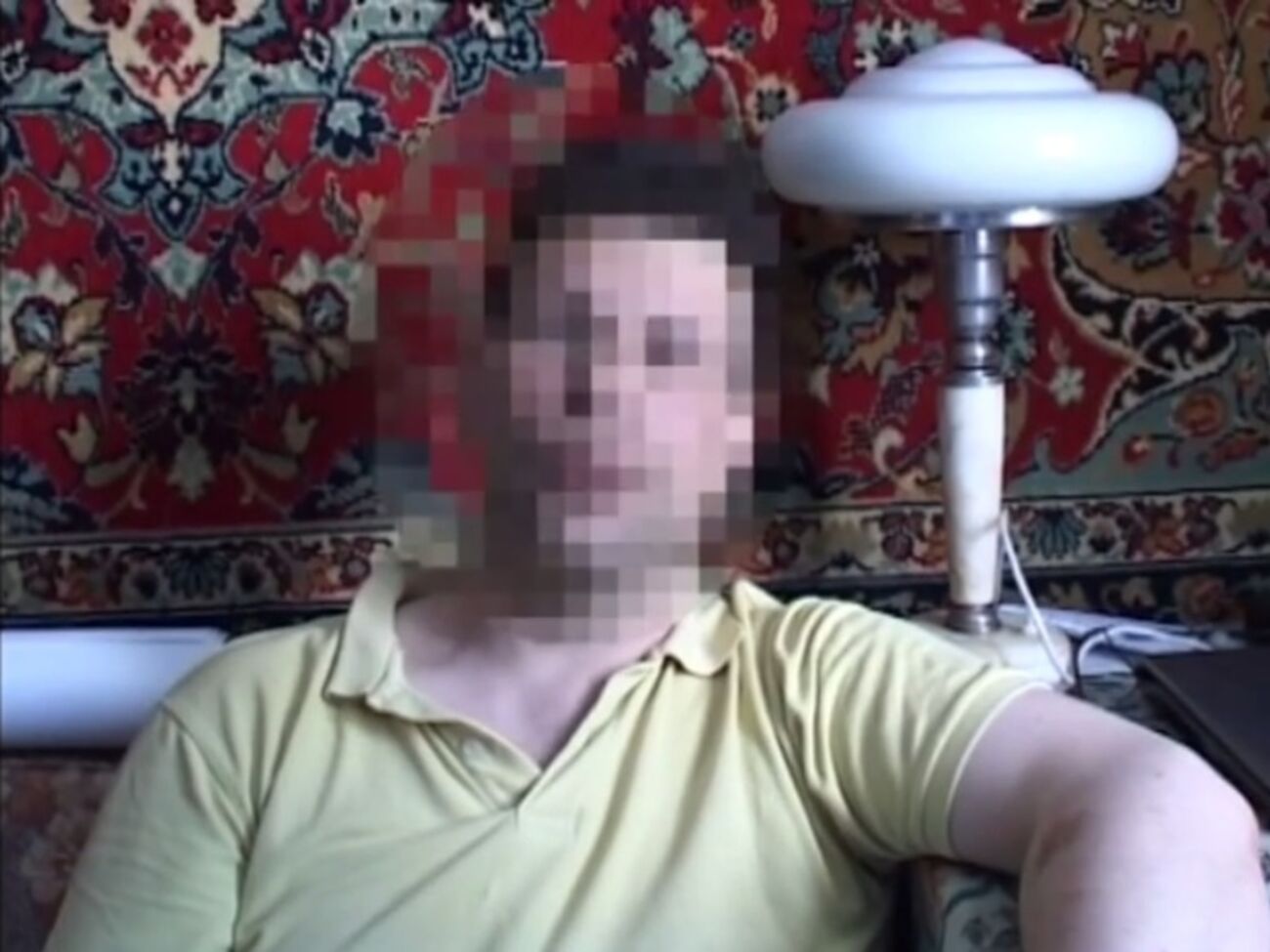 Задержанный заявил, что он раскаивается в том, что агитировал в интернете за боевиков