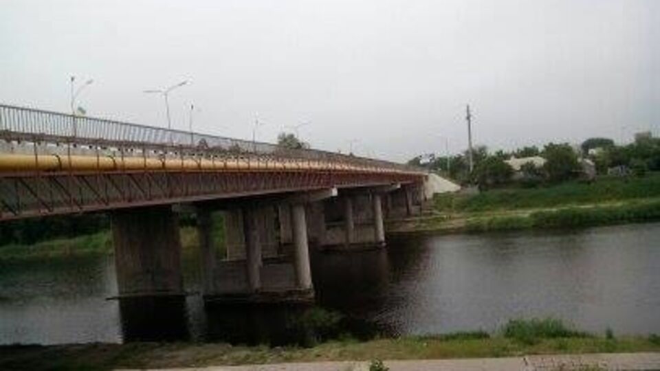 Мост, который пытались подорвать злоумышленники