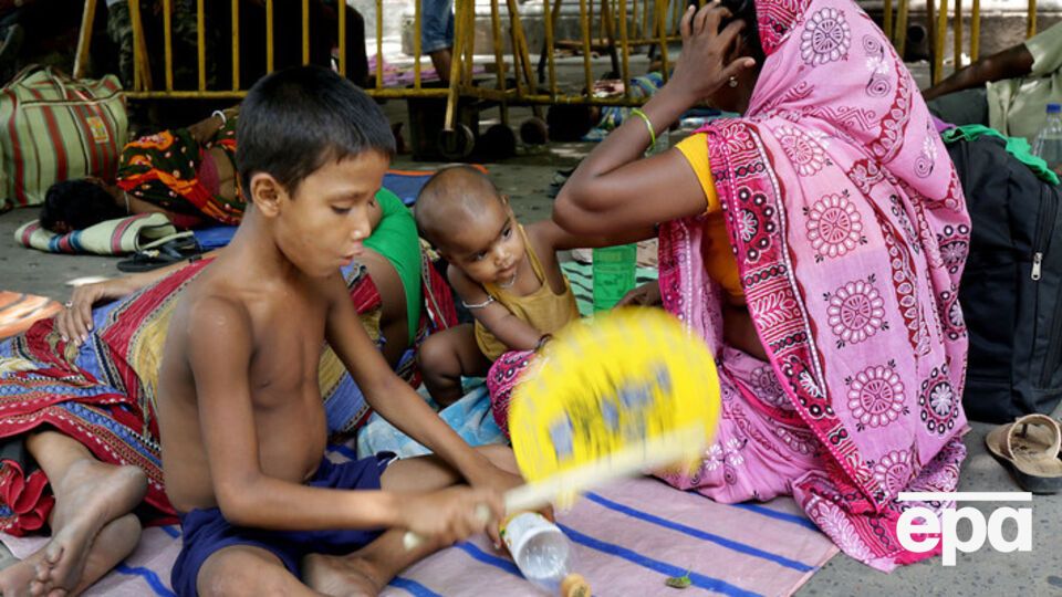 Высокая температура удерживается в Индии