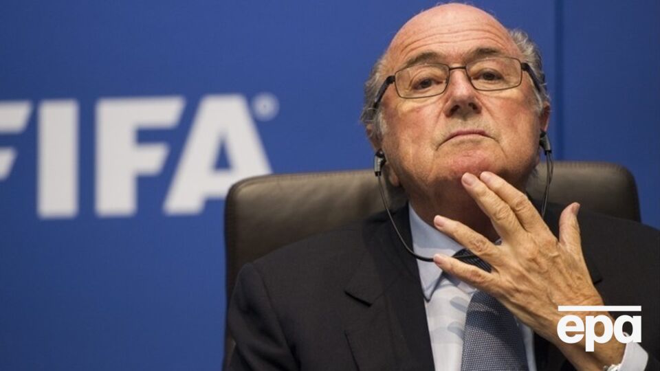 Выступление Блаттера на мероприятии ФИФА отменили