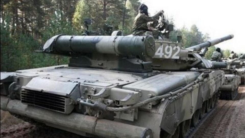 Россия сосредоточила технику на границе с Украиной