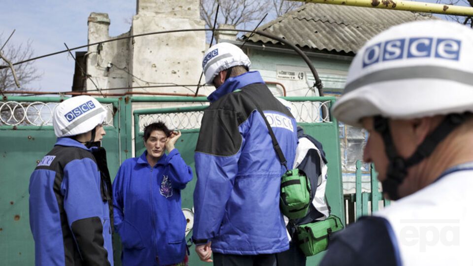 ОБСЕ подтвердило гибель мирных жителей в Горловке