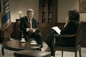 Петр Порошенко дал интервью по случаю года своего президентства