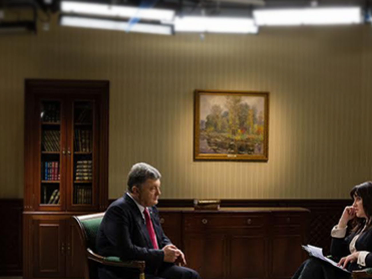 Петр Порошенко заявил, что "Новороссия" должна была быть провозглашена в девяти областях Украины