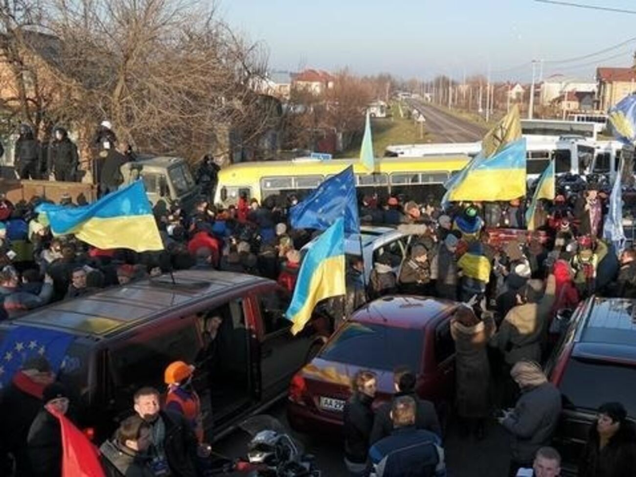 Активисты Автомайдана