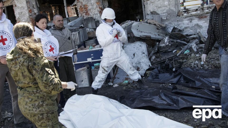 Тела "киборгов" разыскивали в присутствии международных наблюдателей